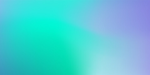 Abstract mint green and purple gradient color background. Mesh abstract effect. Modern design.