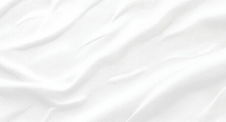 White Fabric Texture Background for Design and Presentation
