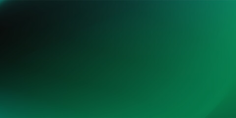 Obraz premium Abstract dark green blue colorfull gradient background. Simple gradient color design.