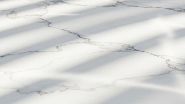 White surface with subtle grey veining and shadows creating a linear pattern across the plane