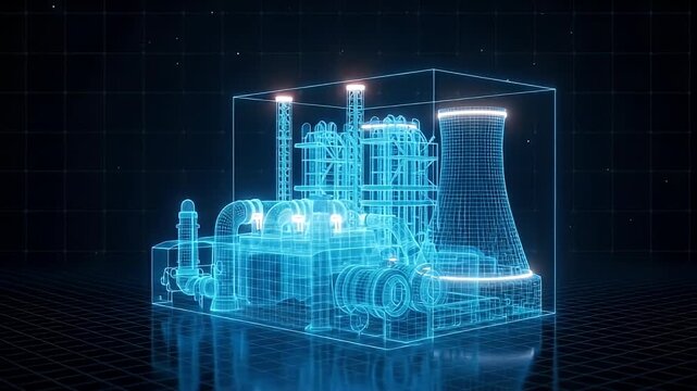 3D Holographic Power Plant Model, Technology Environment
