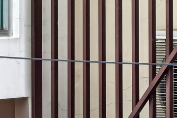 close up of a modern building