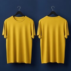 yellow t shirt