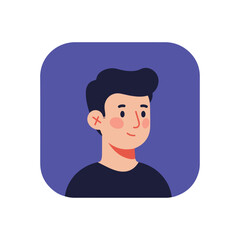 Minimal Flat-Style Character Illustrations for App Icons and UI Design