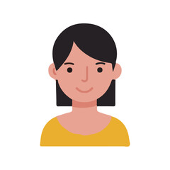 Minimal Flat-Style Character Illustrations for App Icons and UI Design