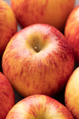 Close up of red apple fruit (Envy apple), Fruit background