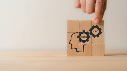 Achieving work-life balance: mind and career working in harmony.