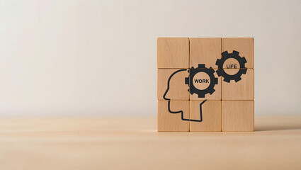 Achieving work-life balance: mind and career working in harmony.