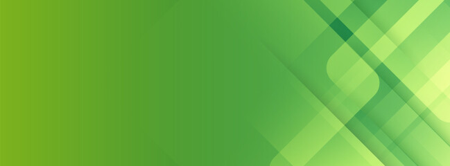 Abstract green background with flowing overlay shapes for graphic design and presentations