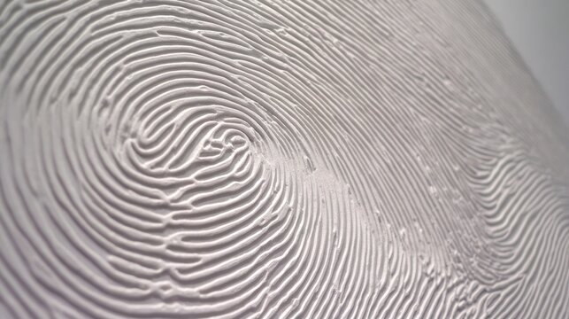 Abstract fingerprint pattern
