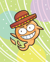 fast food illustration