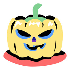 Pumpkins cute theme Halloween days