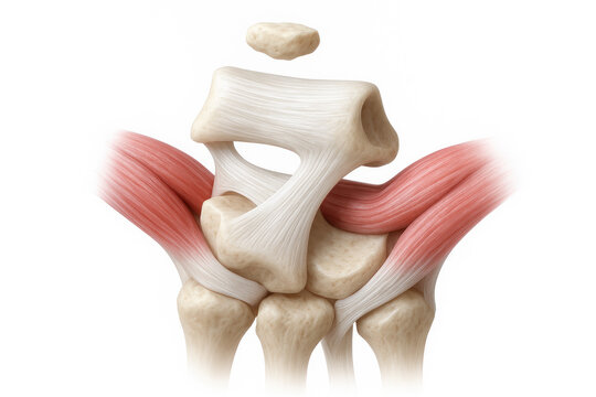 Wrist Anatomy: Bones, Ligaments, and Muscles - Anatomical Illustration