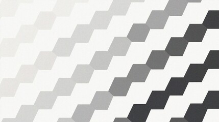 Generative AI, High-contrast monochrome geometric paper pattern