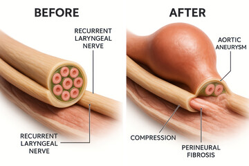 Recurrent Laryngeal Nerve Before and After Aortic Aneurysm