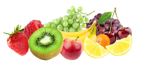assorted fresh, vibrant fruits creating a healthy and colorful bounty