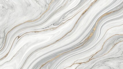 White and Gray Marble Texture Background —AI GENERATED