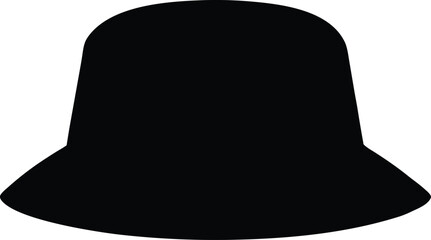 Classic Bucket Silhouette Vector Illustration, Bucket Silhouette - Clean Vector Graphic Icon, Minimalist Bucket Silhouette - Modern Vector Art