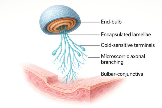 Pacinian Corpuscle Anatomy Illustration