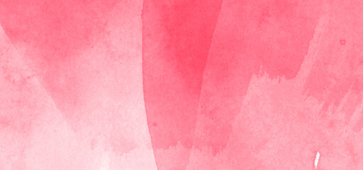 Fototapeta premium Smooth Fantasy Background Light Pink Watercolor Splash on Textured Paper