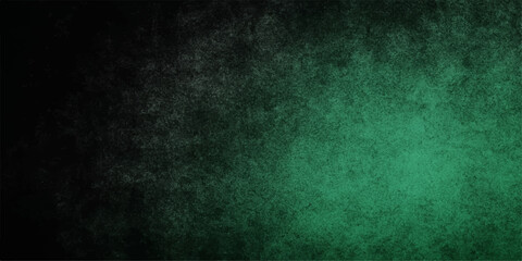 Dark vintage green grunge wall texture backdrop with aged paper pattern