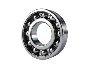 Close-up of a metallic bearing (1)