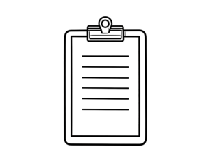 Silhouette of a vertical rectangular device, possibly a phone or tablet,  with a light source, or perhaps a notification, at the top, and faint text or data visible inside