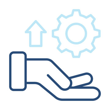 Development Icon Color Outline Style. Vector Illustration Design