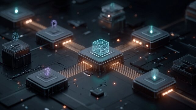 AI-enabled blockchain technologies secure internet transactions by verifying identities and automating compliance in decentralized digital ecosystems.