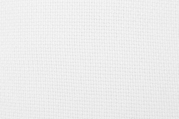 White fabric texture background, blank white fabric pattern background