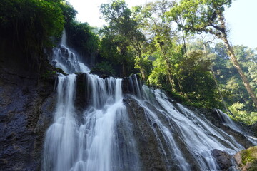 Tumpak Sewu Waterfall in East Java, Indonesia