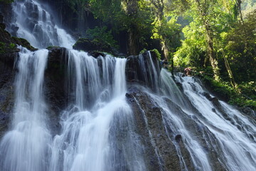 Tumpak Sewu Waterfall in East Java, Indonesia