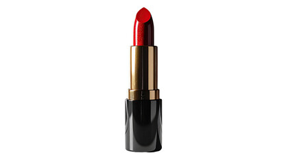 Obraz premium Close-up of a bright red lipstick