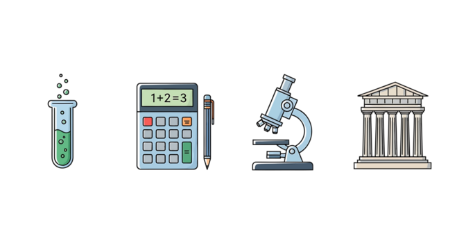 Scientific and Educational Icons