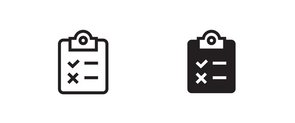 Approval, Document Acceptance Icons. Validated Contract and Authorized Paper line and flat icons set, editable stroke isolated on white, linear vector outline illustration, symbol logo design style