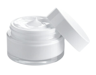 CC Cream container isolated on a white background