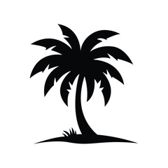 Palm Tree Logo Design Vector