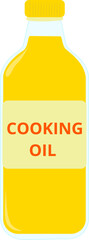 Cooking Oil Bottle Illustration
