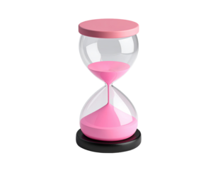 Pink hourglass