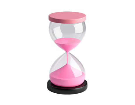 Pink hourglass