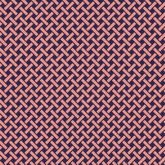 Dark blue abstract geometric woven pattern background