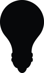  black light bulb icon