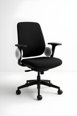Modern Office Chair with Built-In Side Speakers