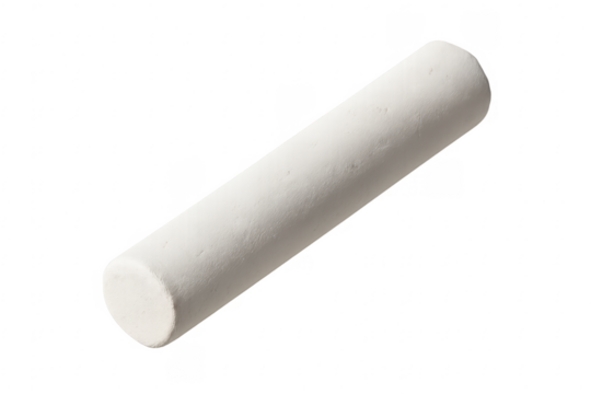 White chalk stick for school blackboard use