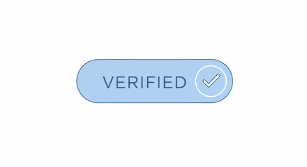 Verified Checkmark Badge A Vector Illustration