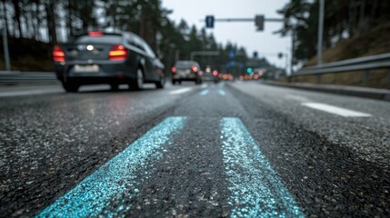 Smart traffic sensor embedded in road surface detecting vehicle flow and congestion for adaptive traffic management 