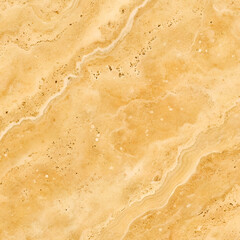 Fototapeta premium Natural travertine marble texture with porous patterns and earthy mineral staining