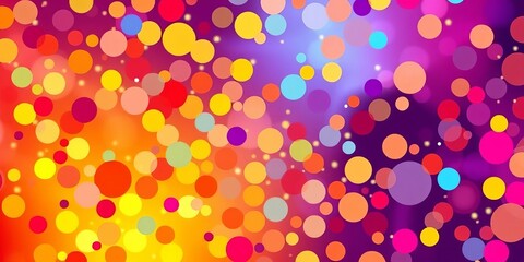 Vibrant, colorful polka dot abstract background ,  dots,  wallpaper