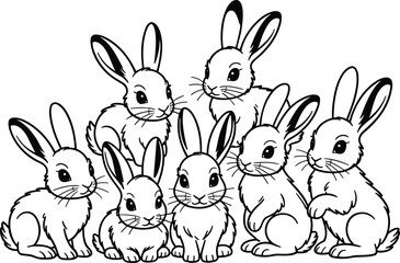 Abstract geometric design with vibrant color palette and clean typography