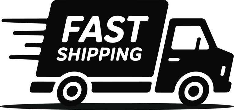 Speedy delivery truck concept for fast shipping and logistics